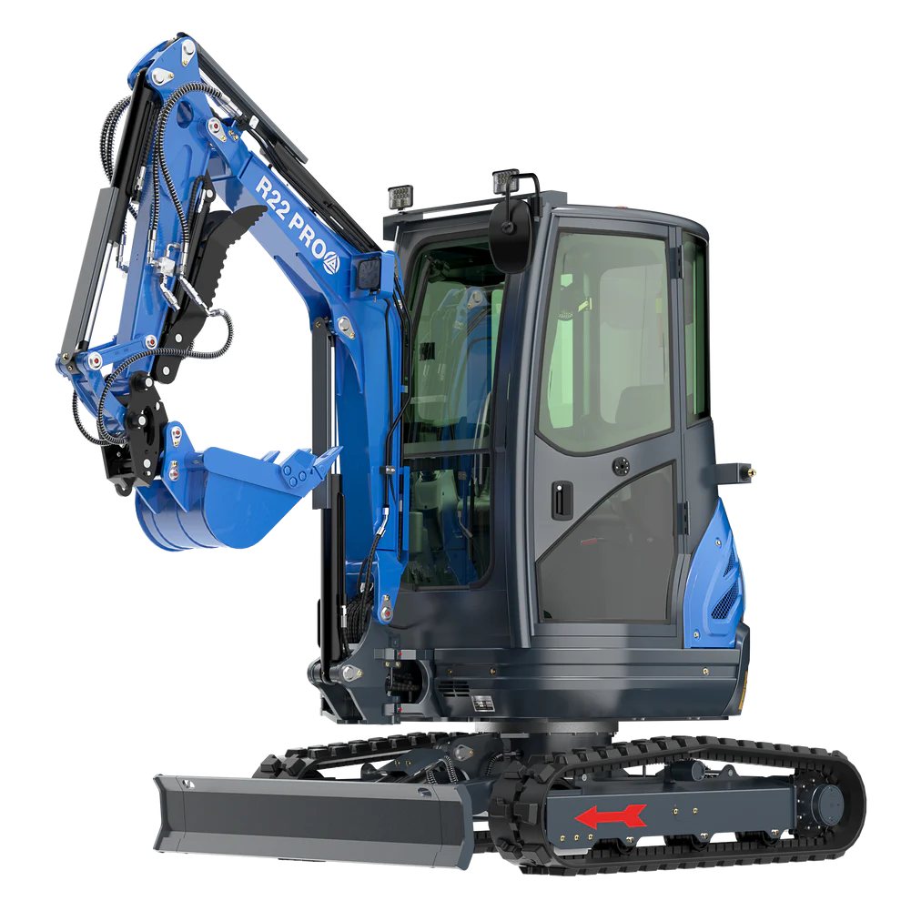 RIPPA R22 PRO minigraver med kabine